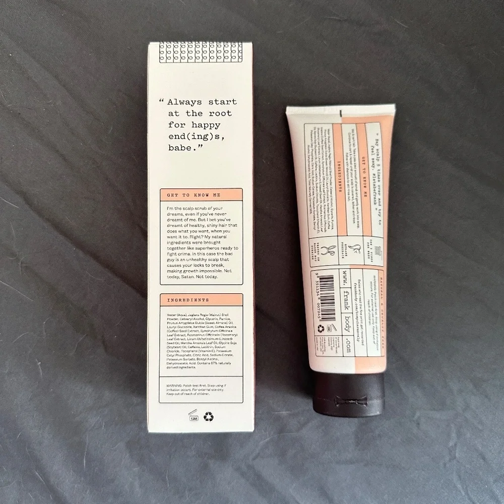 Frank Body Caffeinated Scalp Scrub BRAND NEW